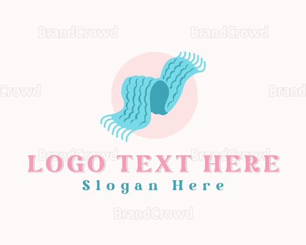 Fashion Scarf Accessory Logo