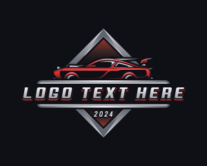 Mechanic - Car Racing Garage logo design