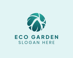 Natural Leaf Gardening logo design
