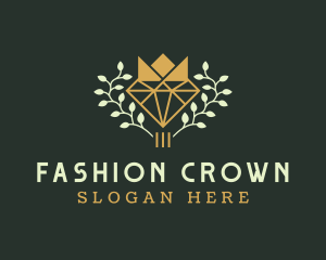 Crown Diamond Boutique logo design