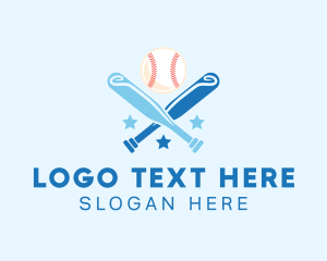 Sport Equipment - Baseball Bat Club logo design