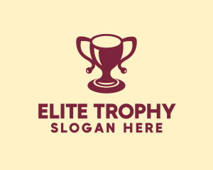 Trophy - Tournament Trophy Award logo design