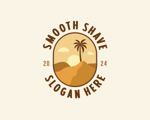 Sand Desert Dunes Logo