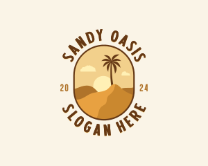 Dune - Sand Desert Dunes logo design