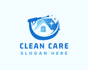 Hygiene Sanitation Pressure Washing logo design