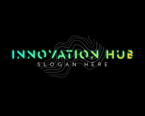 Futuristic Tech Innovation logo design