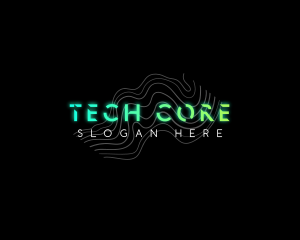 Futuristic Tech Innovation logo design