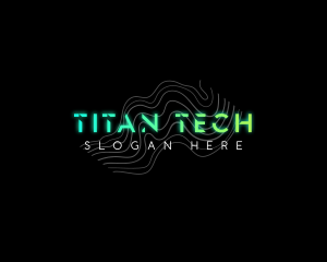 Futuristic Tech Innovation logo design