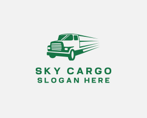 Cargo Truck Delivery logo design