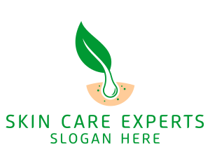 Organic Hair Treatment  logo design