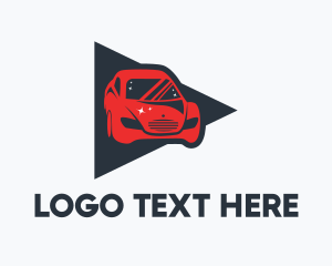 Car Game - Shiny Automotive Car logo design