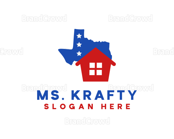 Texas Residential House Logo