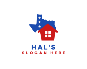 Texas Residential House Logo