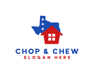 Star - Texas Residential House logo design