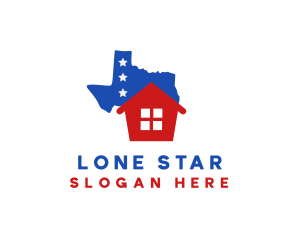 Texas Residential House logo design