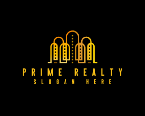 Realty City Building logo design