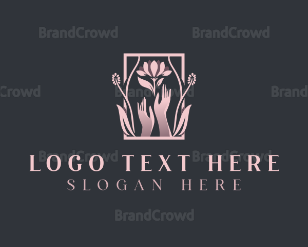 Flow Beauty Hands Logo