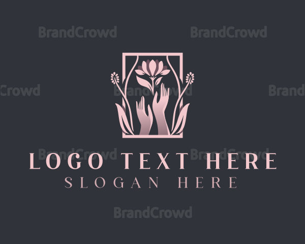 Flow Beauty Hands Logo