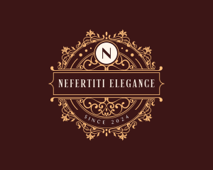 Premium Floral Ornament logo design