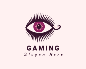 Eyebrow - Woman Beauty Eyelash logo design