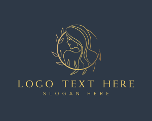 Floral - Luxury Nature Woman logo design