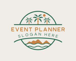 Island Beach Travel Logo