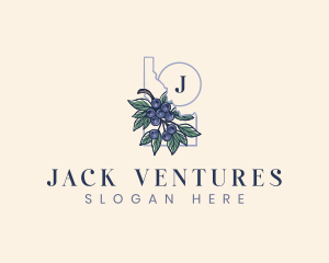 Huckleberry Plant Idaho logo design