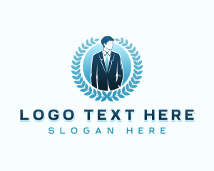 Suit - Gentleman Menswear Clothing logo design