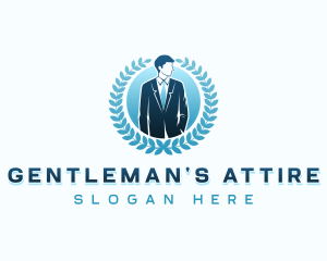 Gentleman Menswear Clothing logo design