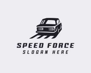 Car Racing Automobile logo design