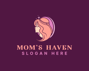 Feminine Goddess Hair logo design