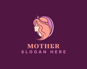 Feminine Goddess Hair logo design