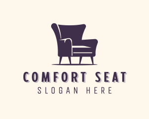 Sofa Chair Furniture logo design