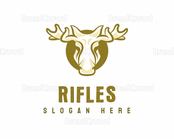 Antler Moose Elk Logo