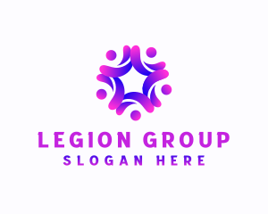 People Community Group logo design