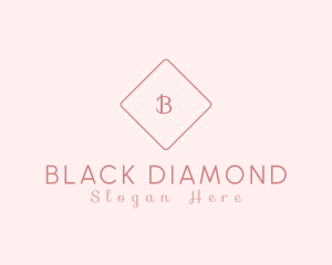 Feminine Diamond Fashion Boutique  logo design