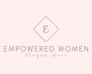 Feminine Diamond Fashion Boutique  logo design