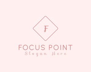 Feminine Diamond Fashion Boutique  logo design