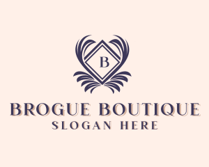 Royal Fashion Boutique logo design