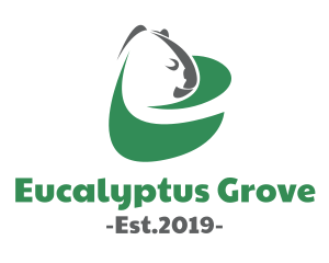 Eucalyptus - Green Eco Koala logo design