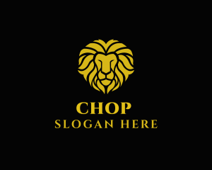 Luxury Lion Mane Logo