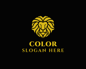Animal - Luxury Lion Mane logo design