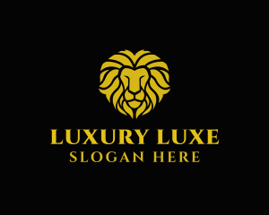 Luxury Lion Mane logo design