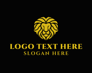 Luxury Lion Mane Logo