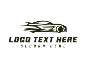 Fast - Speed Super Car logo design