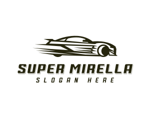 Speed Super Car logo design