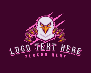 Character - Eagle Claw Scratch logo design