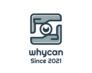 Vlogging - Hand Camera Photography logo design
