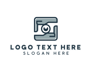 Instagram - Hand Camera Photography logo design