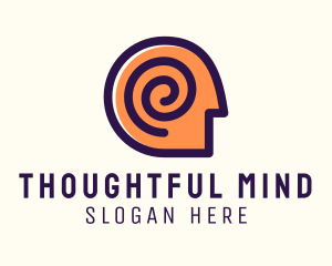 Thinking - Human Psychology Thinking logo design